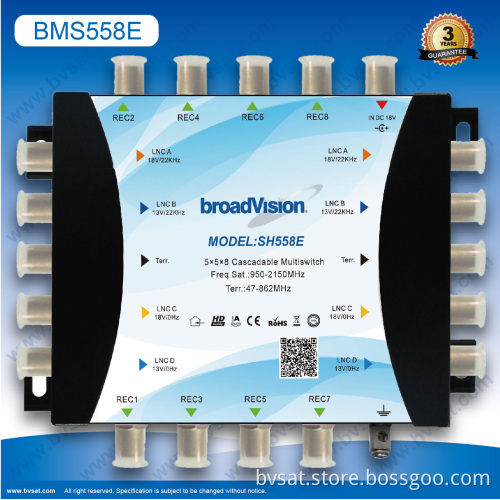 Wonderful Lnb For Directv Satellite Dish Of 5 X 5 X 8 Cascadable Multiswitch
